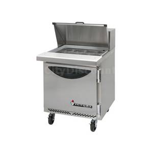 Victory Refrigeration VUR-3-BT 27" Value Line Big Top Sandwich Prep Table w/ 12 Pan Cap.