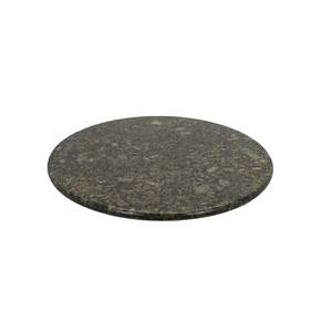 Art Marble G-203 48 RD 48" Round Granite Tabletop Uba-Tuba or Giallo Gold