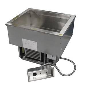 Delfield N8630P Dual (2) 12" x 20" Pan Drop-In Combination Hot & Cold Well