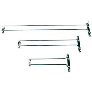Update International GHC-16 16in Chrome Plated Glass Hanging Rack