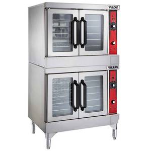 Vulcan VC44ED VC-Series Double Stack Electric Convection Oven - 208/240V