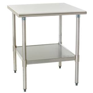 Eagle Group T3048B-1X Stainless Steel Worktable w/ Flat Top, 30 x 48