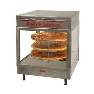 Benchmark 52018 Pass-Thru Heated Display Merchandiser For 18" Pizzas - 240V