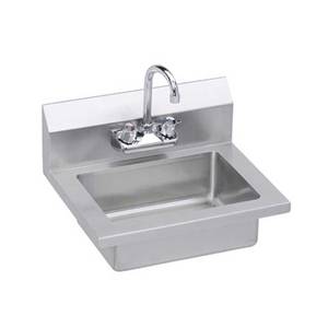 Elkay Foodservice EHS-18X 18" Hand Sink Wall Mount with Gooseneck Faucet
