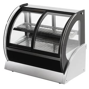 Vollrath 40883 36" Curved Glass Heated Display Case w/ Front & Rear Access
