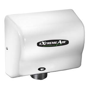 American Dryer GXT9-M GXT Series Automatic Hand Dryer Steel White Epoxy 1500W