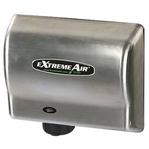 American Dryer GXT9-C GXT Series Automatic Hand Dryer Steel Satin Graphite 1500W