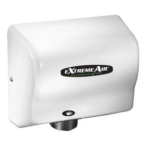 American Dryer EXT7-M EXT Series Automatic Hand Dryer Steel White Epoxy 540 Watts