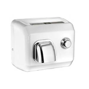 American Dryer DR20N DR Series Push Button Hand Dryer White Enamel 110-120v 2300W