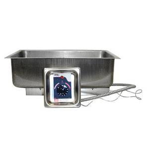 APW Wyott BM-30D Non-Insulated Bottom Mount 1 Well Hot Food Drop-In w/ Drain