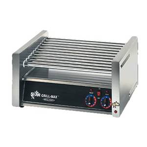Star X30 Grill-Max Stadium Seated 30 Hot Dog Chrome Roller Grill