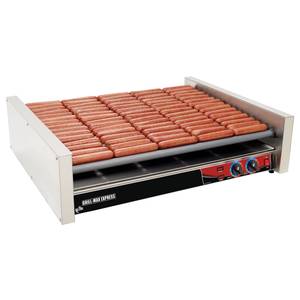 Star X75 Grill-Max Stadium Seated 75 Hot Dog Chrome Roller Grill
