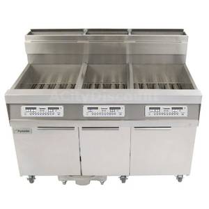 Frymaster 11814/HD50G/11814 Dual (2) 63lb., Single 50lb. High-Production Gas Fry Battery