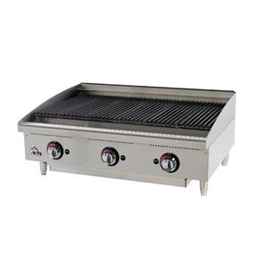 Star 6136RCBF Star-Max Countertop 36in Radiant Gas Charbroiler