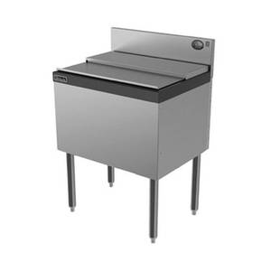 Perlick TS24IC10-STK 24" Stainless Underbar Ice Bin Jockey Box With Cold Plate