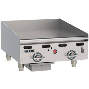 Vulcan MSA24 MSA-Series 24" Snap Action Thermostatic Gas Griddle