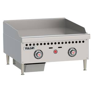 Vulcan VCRG24-T Medium Duty 24" Snap Action Thermostatic Gas Griddle