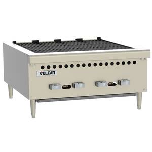 Vulcan VCRB25 25" Low Profile Countertop Radiant Gas Charbroiler