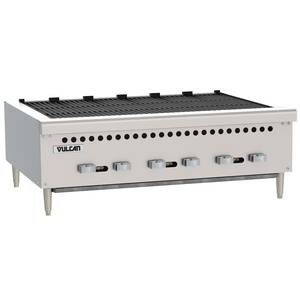 Vulcan VCRB36 36" Low Profile Countertop Radiant Gas Charbroiler
