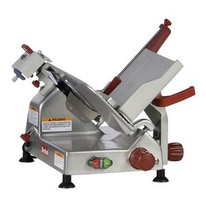 Berkel 825A-PLUS 10" 1/3 HP Manual Gravity Feed Series Slicer