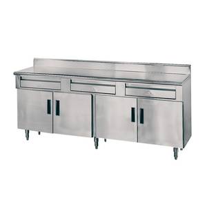 Advance Tabco HDRC-305 Advance Tabco 60in X 30in Stainless Steel Storage Cabinet