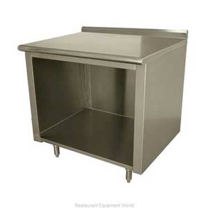 Advance Tabco EF-SS-305 Advance Tabco 60 in Open Front Storage Cabinet 1.5" Splash