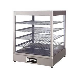 Doyon Baking Equipment DRP4S 22.5in Food Warmer Display Case W/ 4 Wired Shelves