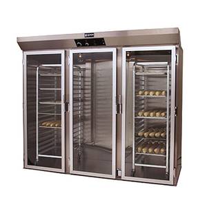 Doyon Baking Equipment E336 Three Section Roll In Proofer Cabinet w/ 2 Rack & 10 Pan Cap