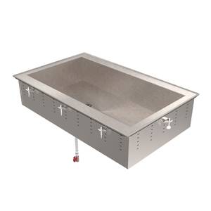 Vollrath 36452 4 Pan Non-Refrigerated Ice Down Cold Pan Modular Drop-In