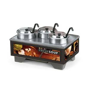 Vollrath 720201002 Countertop Soup Merchandiser with 4 Qt Accessory Pack