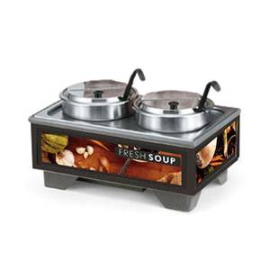 Vollrath 720202002 Countertop Soup Merchandiser with 7 Qt Accessory Pack