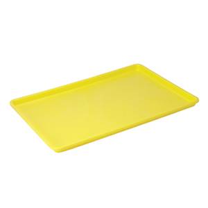 Winco FFT-1826YL Plastic Tray 18in x 26in Plastic Yellow