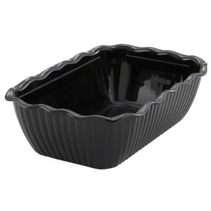 Winco CRK-10K 10in x 7in x 3in Food Storage Container Black