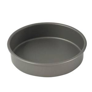 Winco HAC-082 8in x 2in Deep Deluxe Cake Pan Anodized