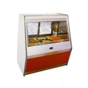 Marc Refrigeration MCH-6 70" Angled Glass Electric Hot Food Display Case