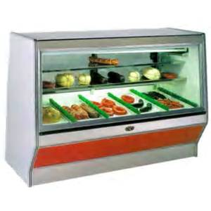 Marc Refrigeration SF-8 S/C 96" Self-Contained Straight Glass Meat And Deli Merchandiser