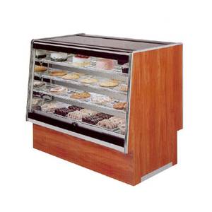 Marc Refrigeration SQBCD-48 48.75" Slant Glass Wood Dry Bakery Display Case