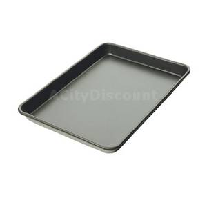 Focus Foodservice 900499 Qty 12 - 23 Ga Aluminized Steel Non-stick Quarter Sheet Pans