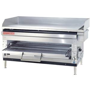 Grindmaster-Cecilware HDB2042 42in Counterop Gas Griddle Overfire Broiler