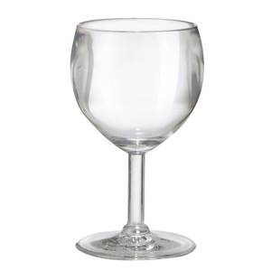 G.E.T. SW-1406-1-SAN-CL 2 Dozen - 6 oz 3" SAN Wine Glass 5-1/2" Tall - Clear