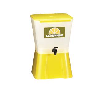 TableCraft 955 Lemonade Dispenser 3 Gal Yellow