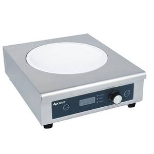 Adcraft IND-WOK208V Countertop Electric Wok-Size Induction Hot Plate 208V