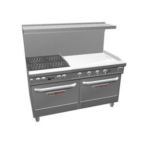 Southbend 4602AA-3TL Ultimate 60" Range w/ 4 Burners & 2 Convection Ovens