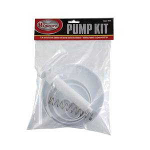 Winco PKT-6 Plastic Pump Kit With (5) 9" Lids
