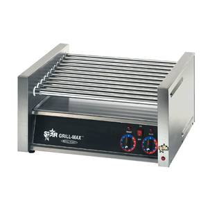 Star 30C Chrome Plated Infinite Control 30 Hot Dog Roller Grill