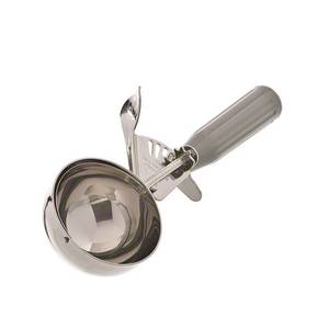 Browne Foodservice 5712608 Disher One Piece #8 Gray 4.02oz/119ml