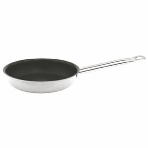 Thunder Group SLSFP309 9.5" Induction Fry Pan 18/8 Stainless Steel Quantum II, NSF