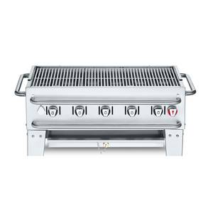Crown Verity, Inc. CV-PCB-36 36in Stainless Steel Portable LP Stacking Outdoor Grill