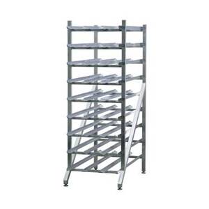 New Age 1256 Stationary Full Size Can Rack Holds (216) #10 Cans
