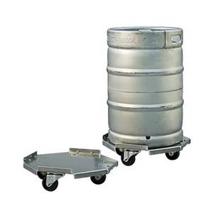 New Age 98037 Aluminum Keg Dolly Holds Kegs Up to 16 3/4" in dia.